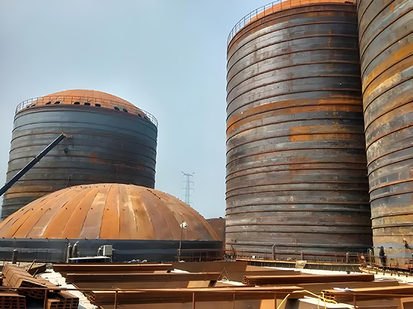 龙陵焦粉钢板仓